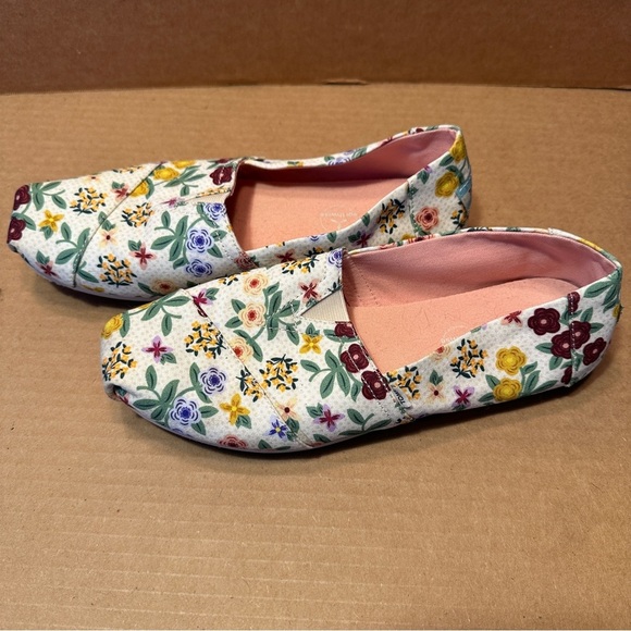 Toms Alpargatas in Autumn Floral, 9.5, excellent condition - Picture 2 of 10
